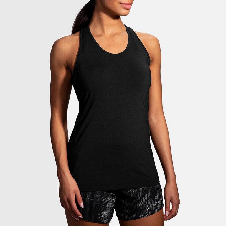 Brooks Pick-Up Mujer Camiseta Sin Mangas - Grises (0543UMOWL)